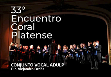 EL CONJUNTO VOCAL ADULP SE PRESENTA ESTE SÁBADO