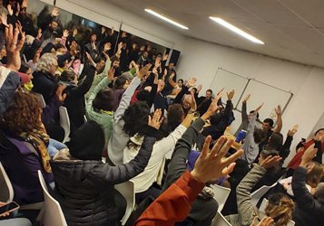 LA ASAMBLEA DEFINIÓ PROFUNDIZAR EL PLAN DE LUCHA
