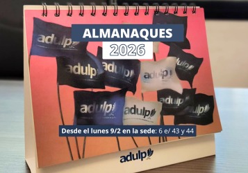 YA ESTÁ DISPONIBLE PARA RETIRAR EL ALMANAQUE 2026