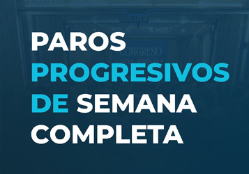 CONADU DEFINIÓ PAROS PROGRESIVOS DE UNA SEMANA