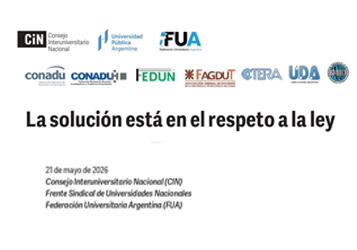 LA SOLUCIÓN ESTÁ EN EL RESPETO A LA LEY